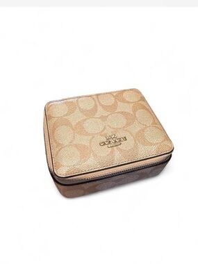 Coach Jewelry Box in Signature Canvas
